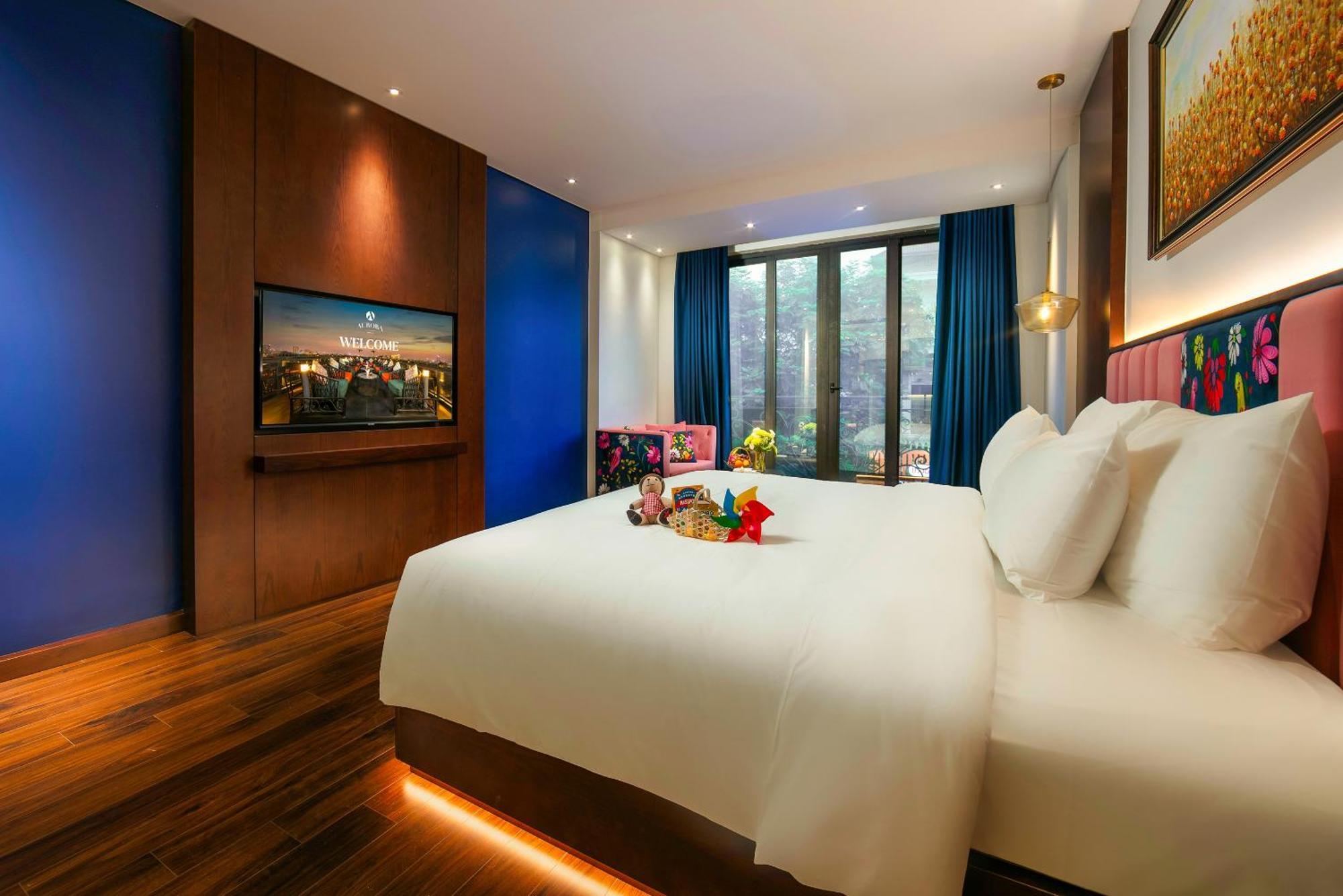 Aurora Central Hanoi Hotel エクステリア 写真