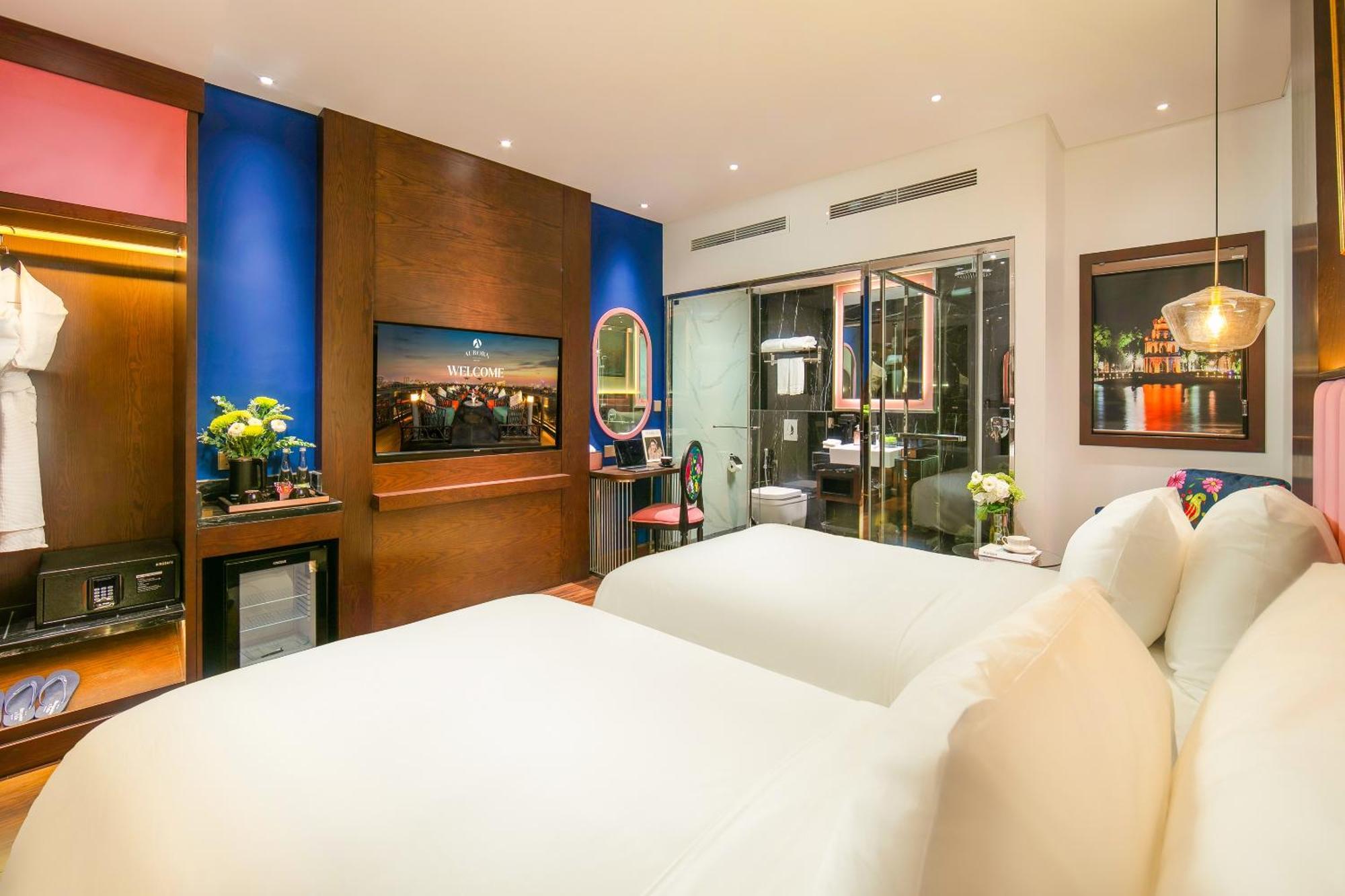 Aurora Central Hanoi Hotel エクステリア 写真